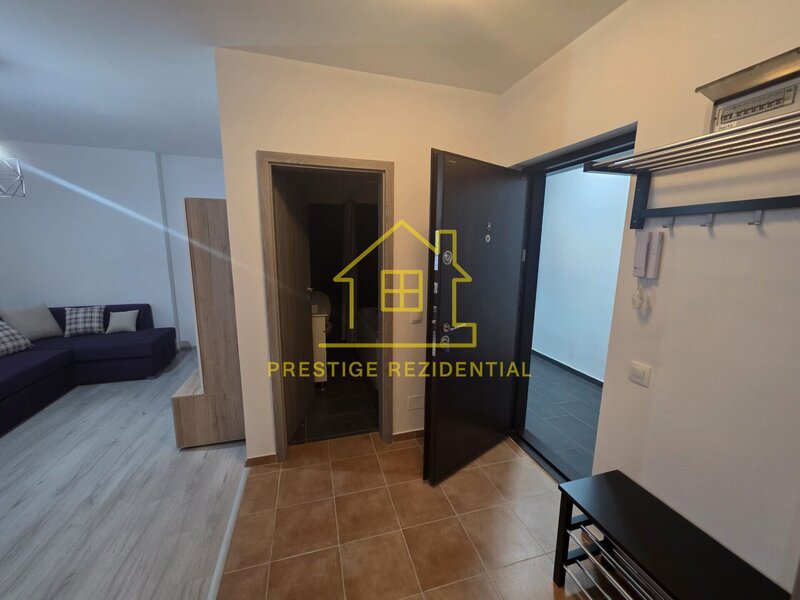 Garsoniera cu bucatarie inchisa Metrou -Pallady, mobilat si utilat complet